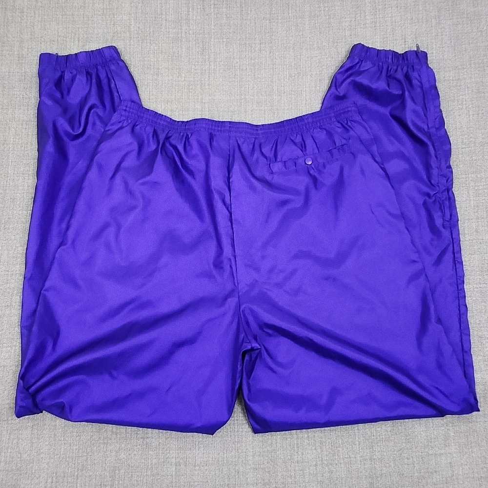 Vintage Nike Nylon Warm Up Sweat Pants. Large - Picture 4 of 11